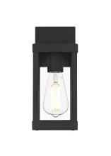 Elegant OD413W11BK - Wall Sconce W4.3" E5.5" H10.6" Black