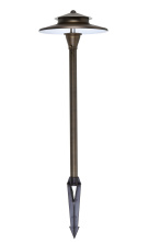 Elegant P804 - Outdoor Cast Brass Path light D:9" H:24"
