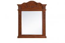 Elegant VM32836BR - Wood Frame Mirror 28 Inchx36 Inch Br