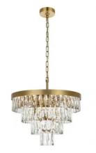 Elegant 1060D20SG - Pendant D20"H14"L10 Satin Gold
