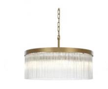 Elegant 1070D24SG - Pendant D24"H9"L6 Satin Gold