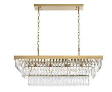 Elegant 1060G36SG - Pendant L36"W16"11.5"L12 Satin Gold