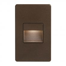 Dainolite DLEDW-200-BZ - Bronze Rectangle In/Outdoor 3W Wall