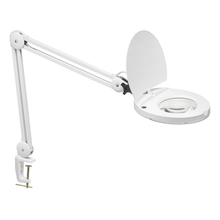 Dainolite DMLED10-A-WH - Magnifier w/A-Bracket White