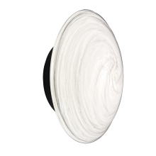 Dainolite WNA-75LEDW-MB-SWL - 5W Wall Sconce, MB w/ Swirl Glass