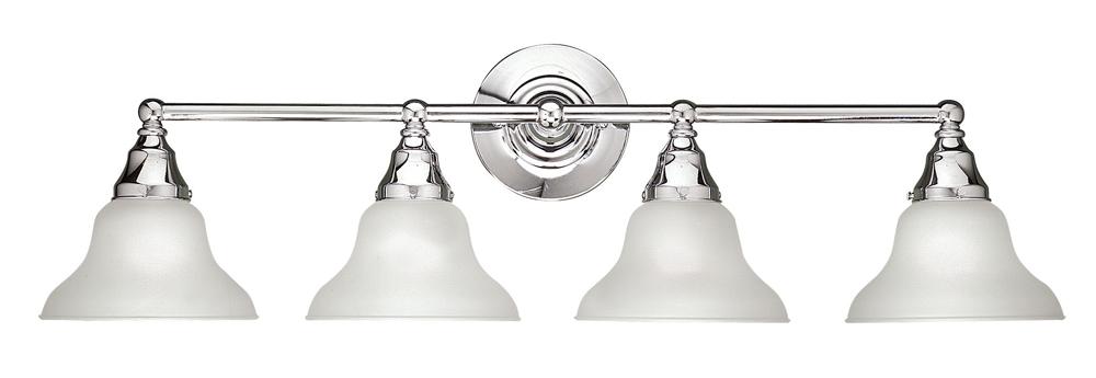 Asten Collection 4-Light Chrome Bath Bar Light