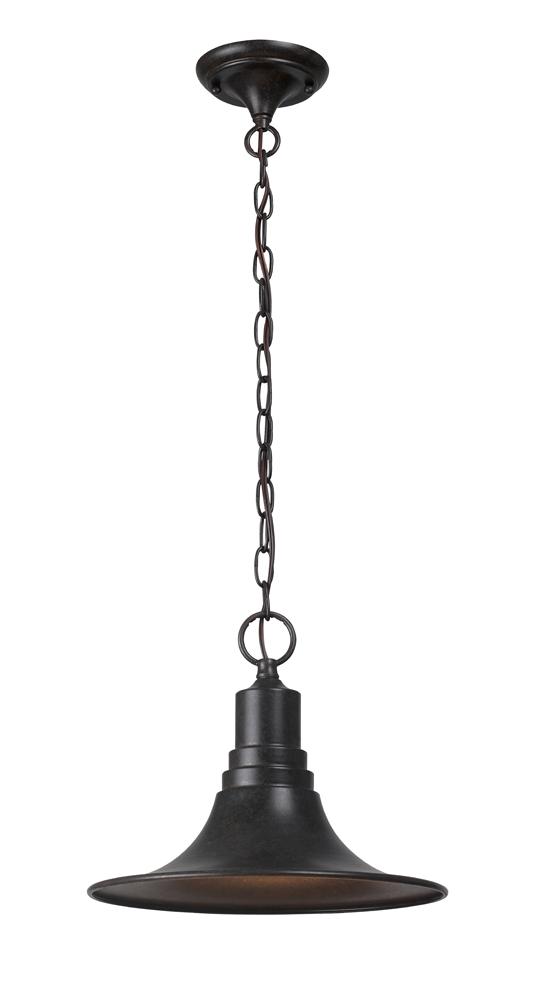 Hanging Outdoor Bronze Pendant Light