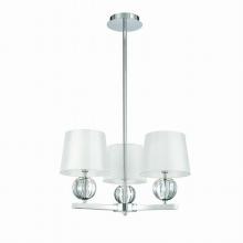 World Imports WI19524YOWW - Speranza Collection 3-Light Chrome Ceiling Pendant