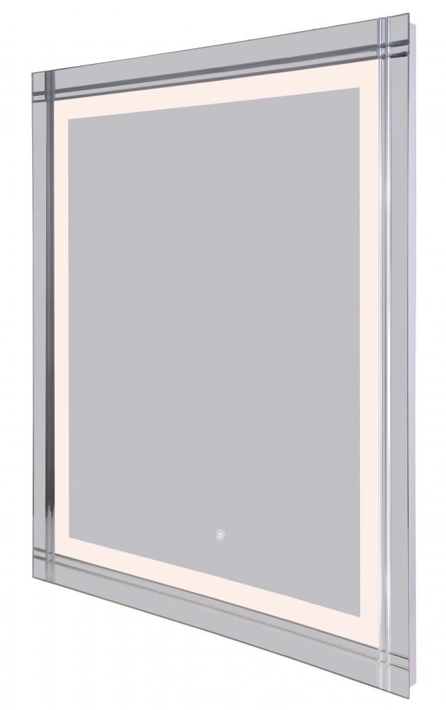 LED Mirror LR8D01A3642D LED Mirror, 36inch W x 42inch H, 80 CRI W x Memory switch H x 2800lumen