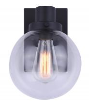 Canarm IOL444BK - BLAIRE, Spec. IOL444BK -G-, 1 Lt Outdoor Down Light, Clear Glass, 1 x 100W Type A