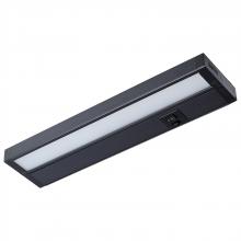 Nuvo 63/522 - 9 Watt 14-Inch LED Under Cabinet; 30K/40K/50K CCT Selectable; Dark Bronze; 120 Volt