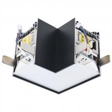 Nuvo 65/1283 - Momentum; L-Connector for LED Linear System; Black Finish