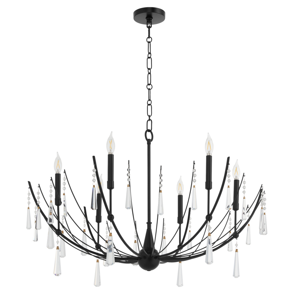 ELOISE 6LT CHANDELIER - MB
