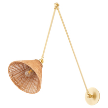 Quorum 5394-80 - ROBINSON 1LT LG WICKER WL MT - AGB