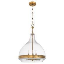 Quorum 8002-3-47 - TILBROOK 18" 3LT PENDANT - BRB
