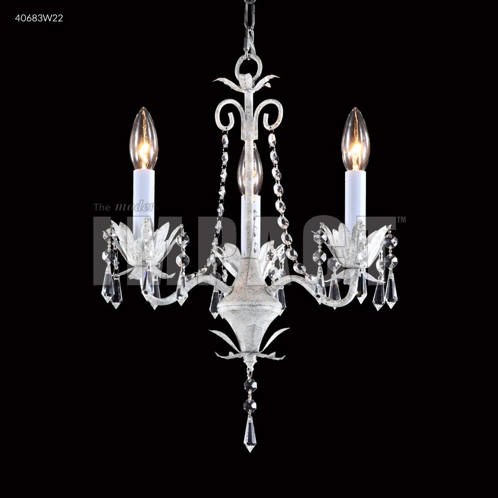 3 Arm Mini Crystal Chandelier