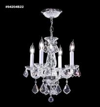 James R Moder 94204S22 - Vienna 4 Glass Arm Pendant