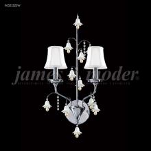 James R Moder 96321S2EE - Murano Collection 2 Arm Wall Sconce