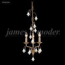 James R Moder 96323S2MW - Murano Collection 3 Arm Pendant