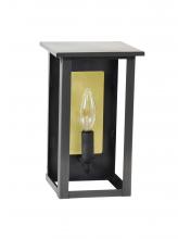 Northeast Lantern 8961R-DAB-LT1-CLR-BR63 - Small Ashford With Rectangle Reflector Wall Mount Light