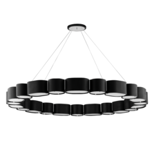 Corbett 393-50-SBK/SS - Opal Chandelier