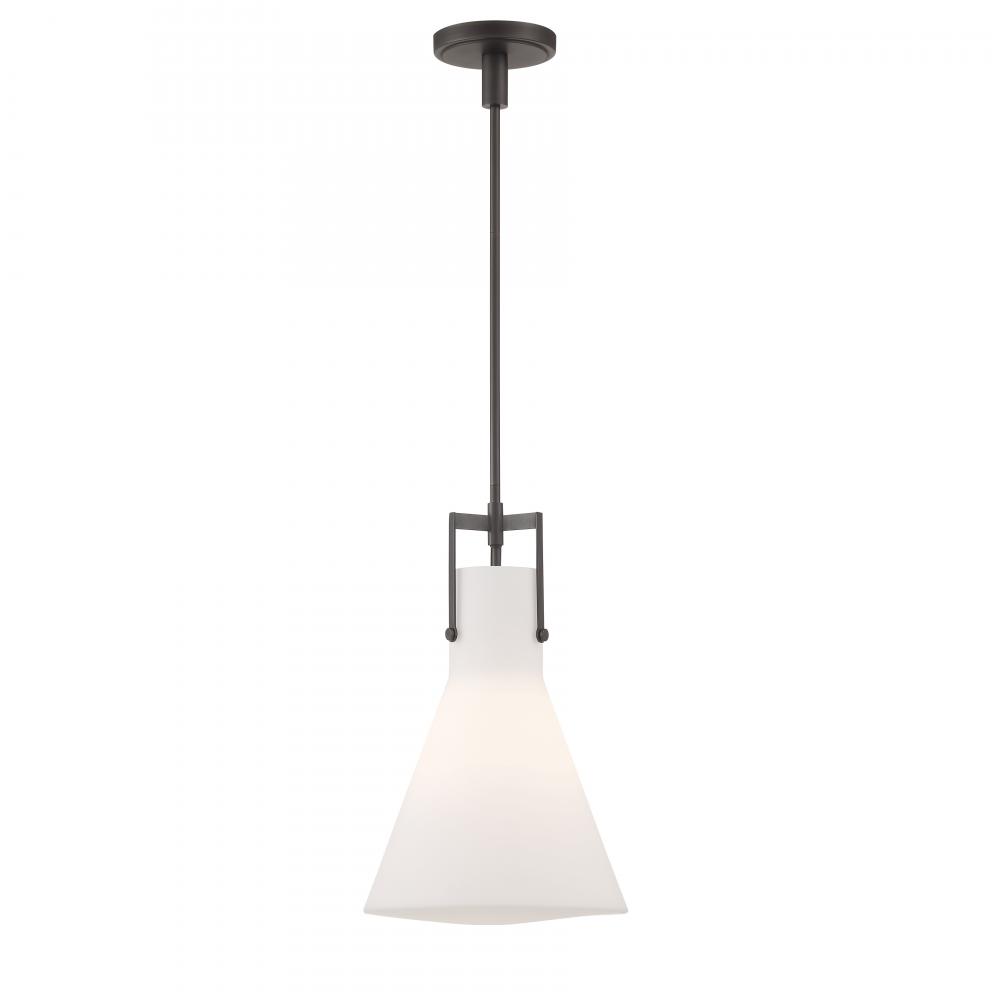 Izel 12'' Wide 1-Light Pendant - Oil Rubbed Bronze