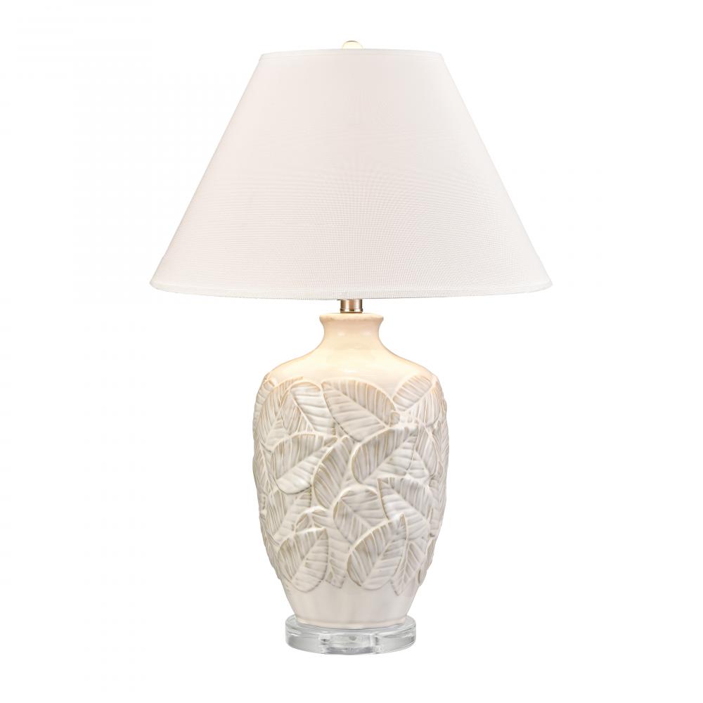 Goodell 27.5'' High 1-Light Table Lamp - White Glazed