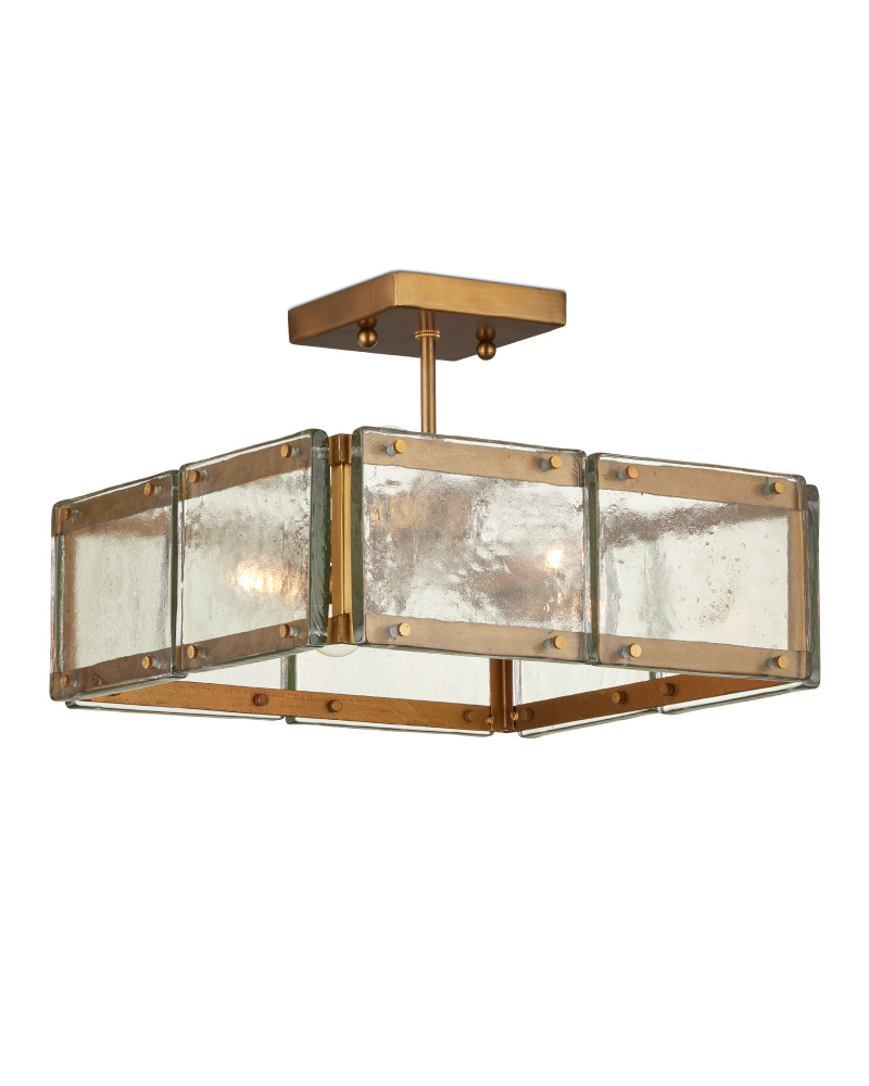 Countervail Square Semi-Flush Mount