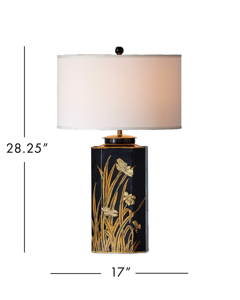 Glasshouse Tole Table Lamp