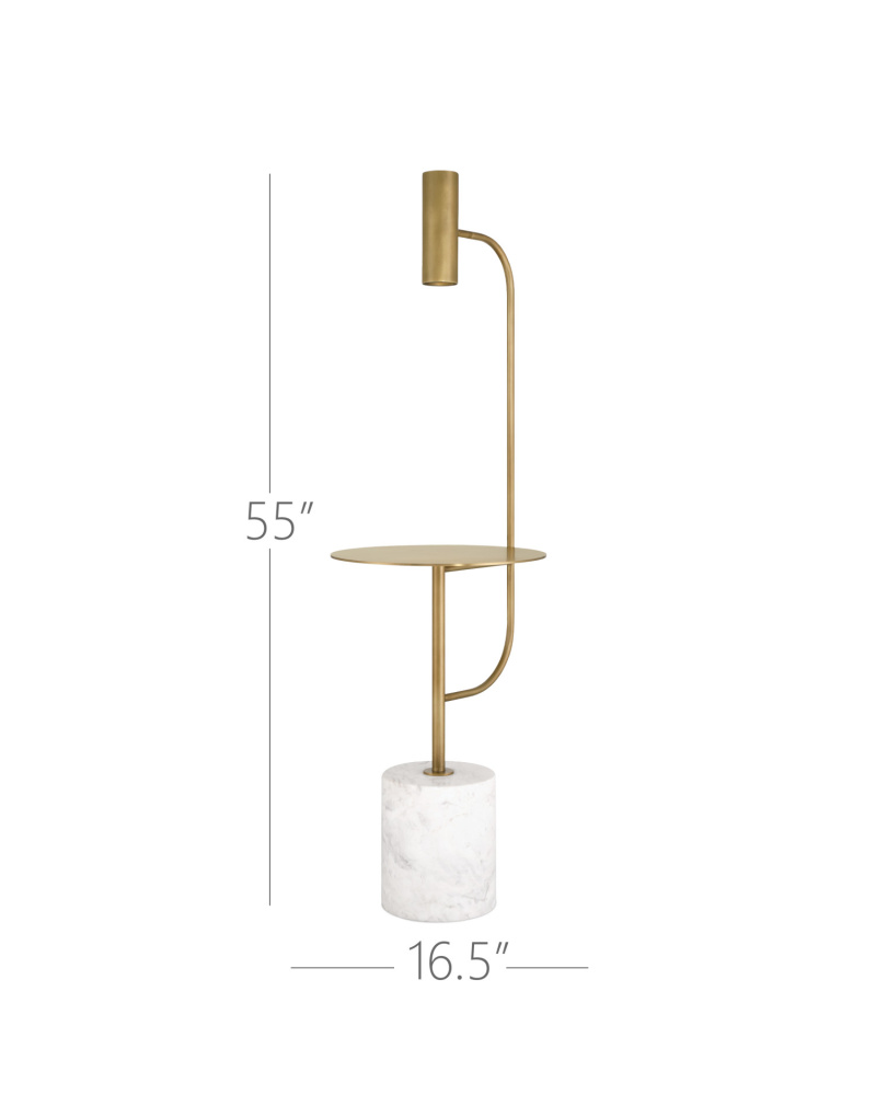 Eastlin Floor Lamp with Table