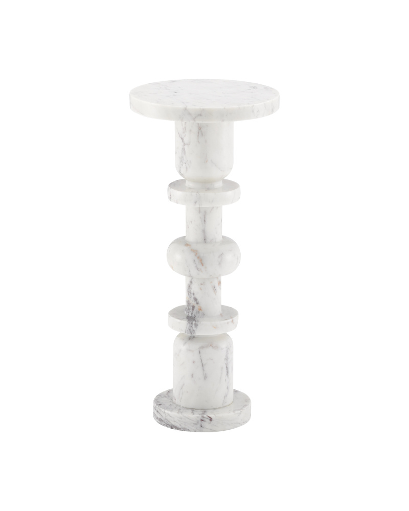 Sasha White Drinks Table