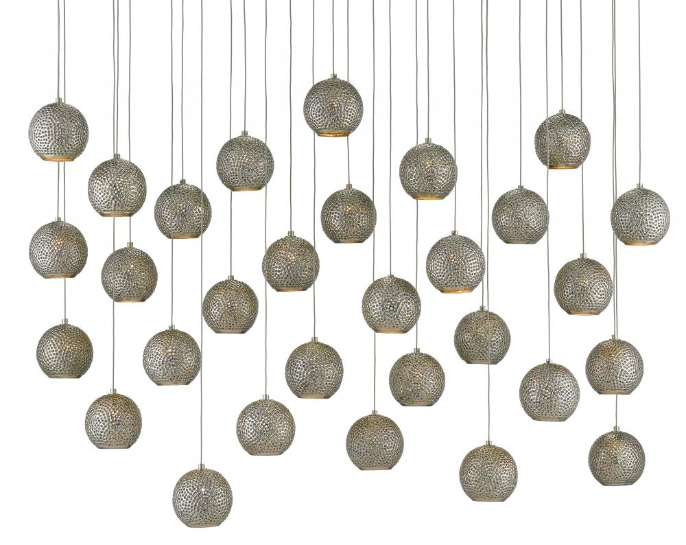 Giro 30-Light Linear Multi-Drop Pendant