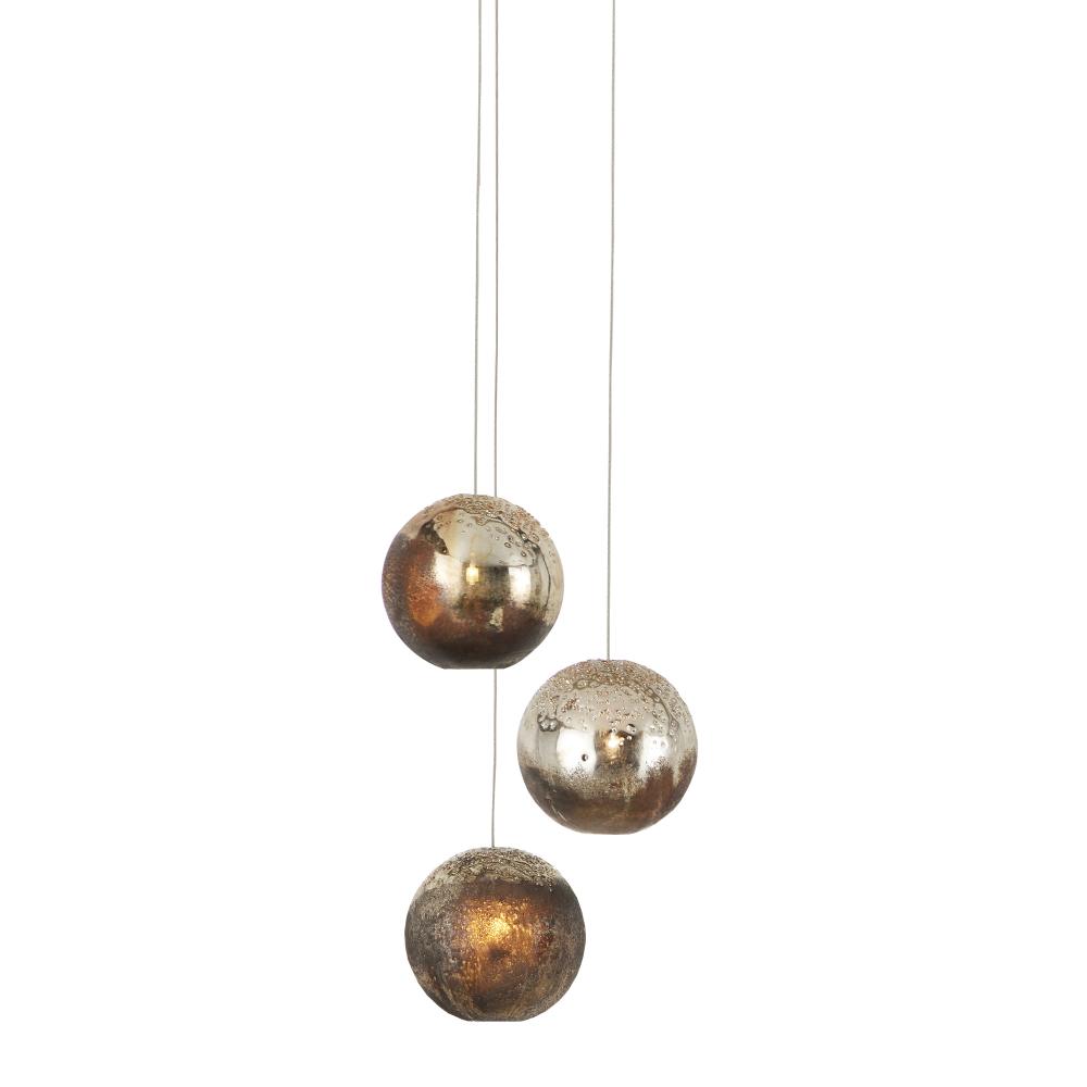 Pathos 3-Light Round Multi-Drop Pendant