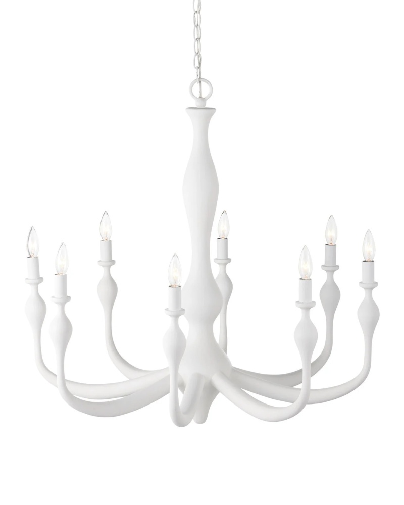 Ludwig White Chandelier