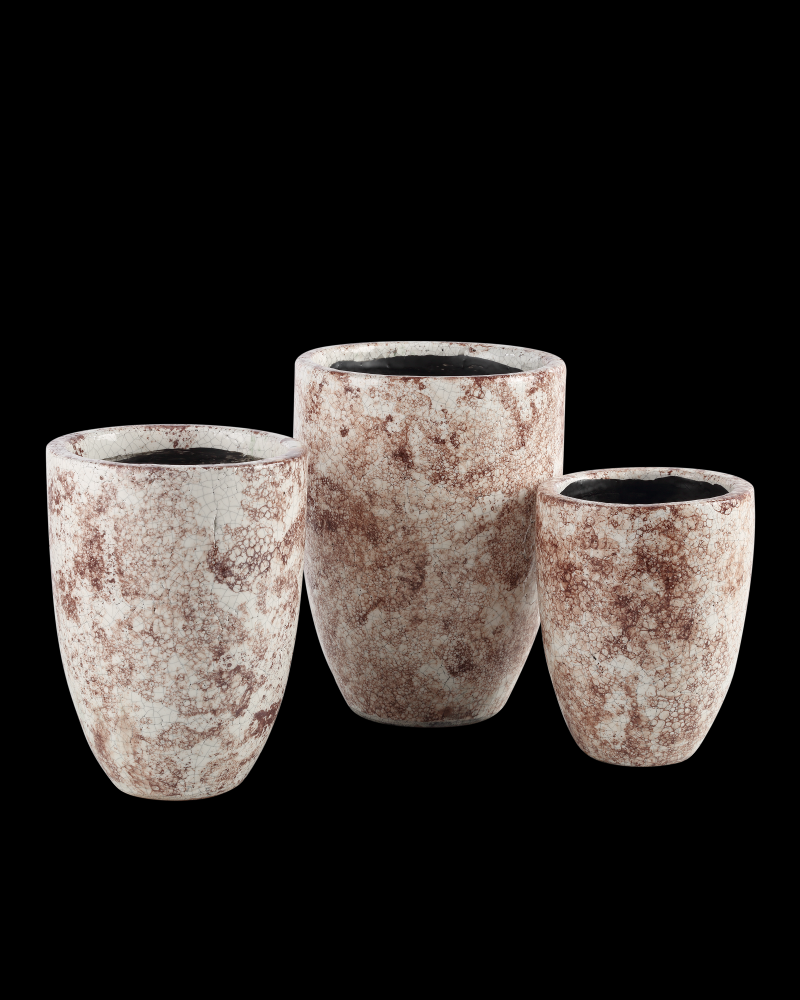 Marne Brown & Off White Vase S