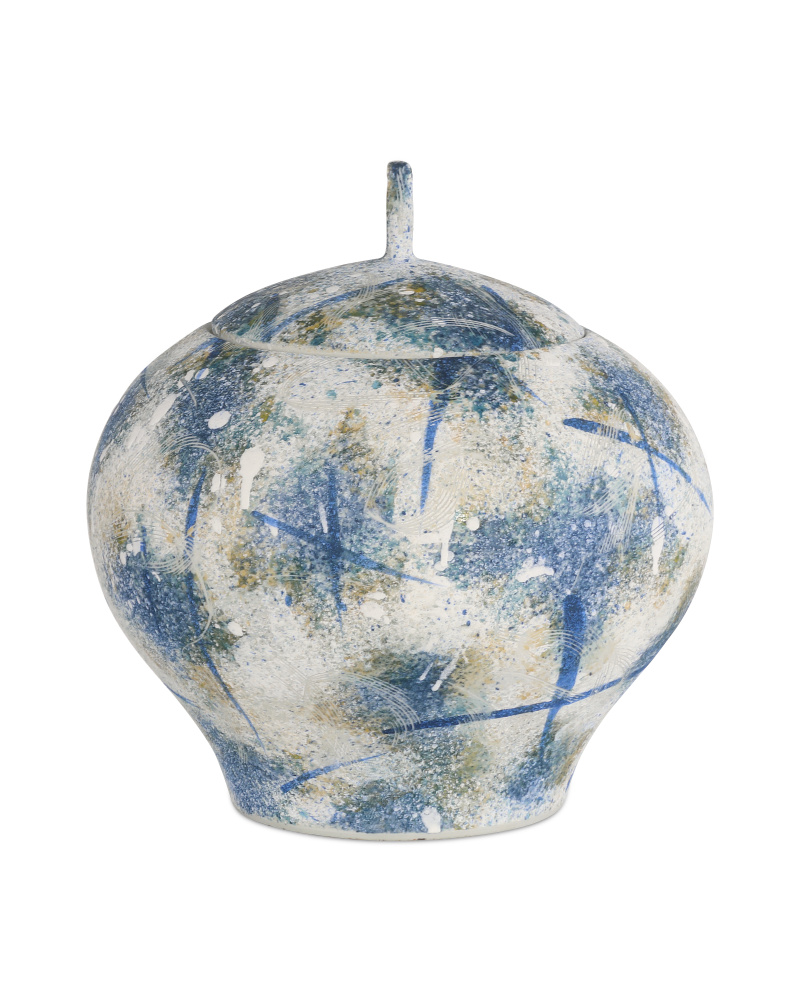 Jackson Blue & White Vase