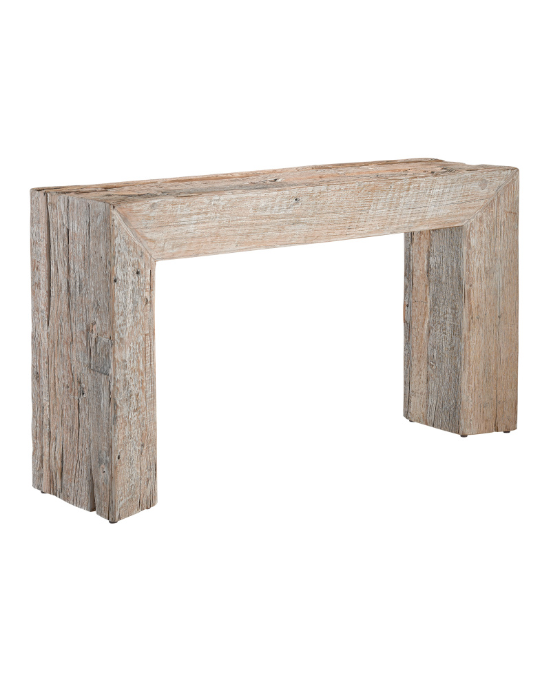 Kanor Whitewash Console Table