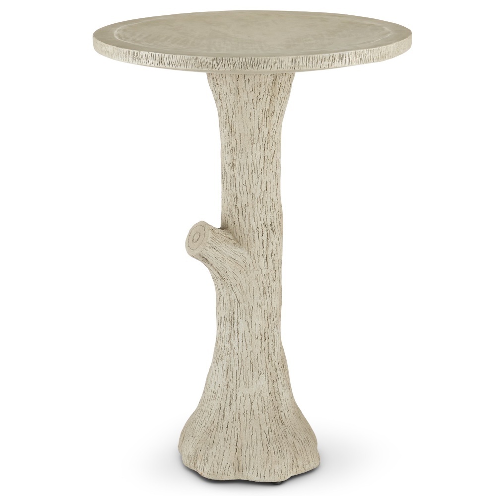Faux Bois Bird Bath