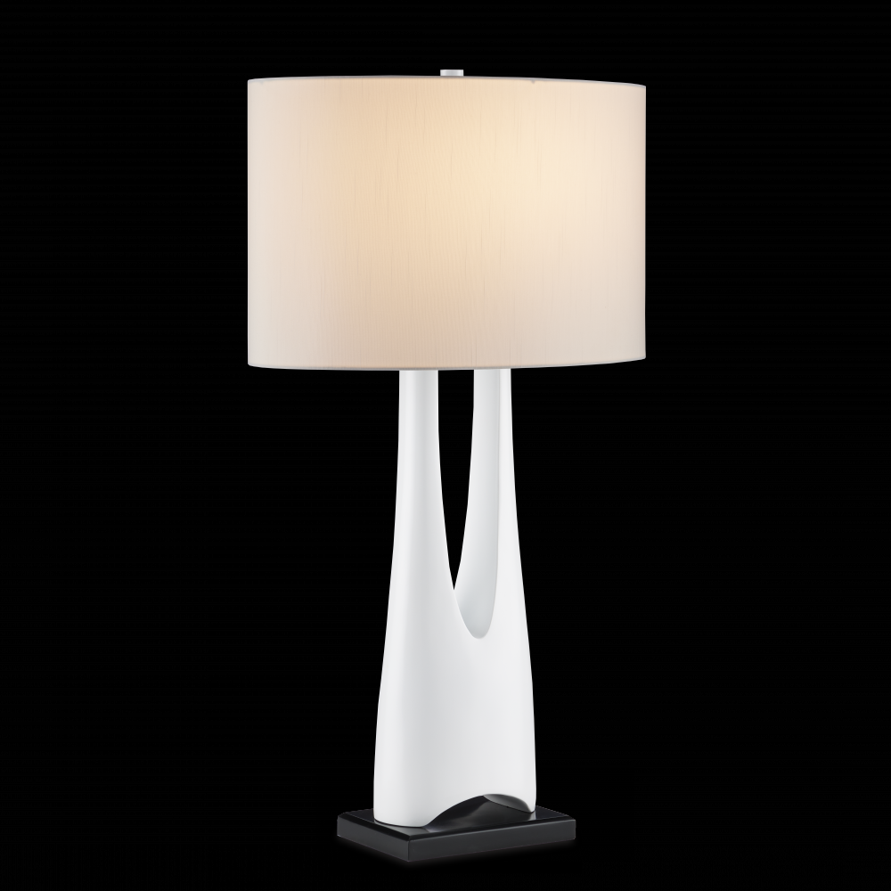 La Porta White Table Lamp