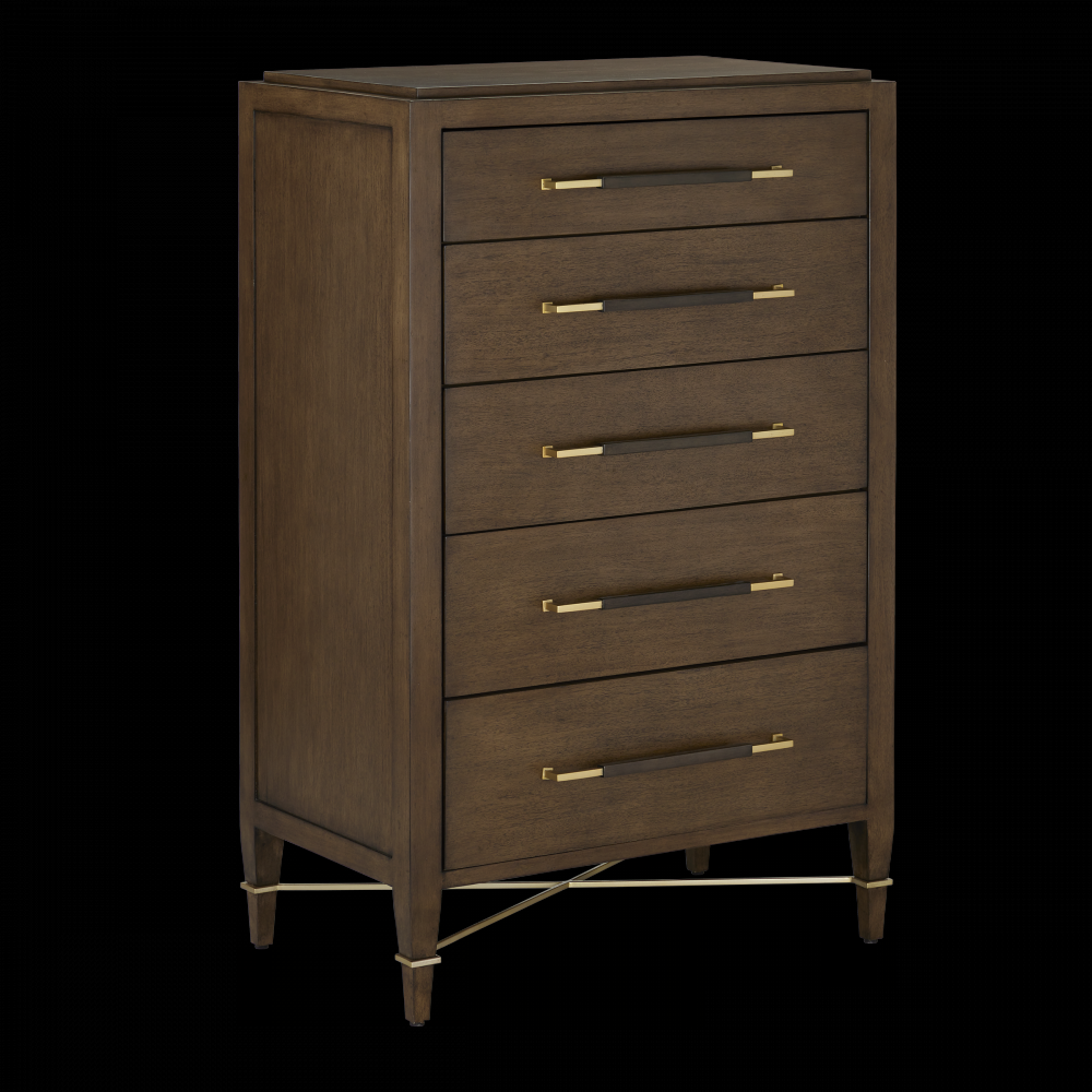 Verona Chanterelle Five-Drawer