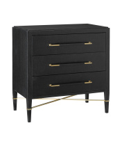 Currey 3000-0065 - Verona Black Chest