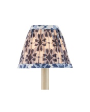 Currey 0900-0054 - Pembrook Blue Tapered Chandelier Shade