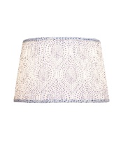 Currey 0900-6020 - Lenore Blue Medium Tapered Lamp Shade
