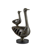 Currey 1200-1057 - Duck Family Bronze