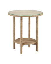 Currey 3000-0215 - Limay Rope Accent Table
