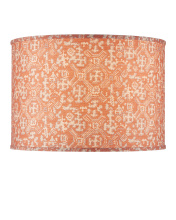 Currey 0900-6014 - Nomad Terracotta Large Drum Lamp Shade