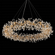 Currey 9000-1136 - Crystal Bud Grande Ring Chandelier