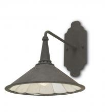 Currey 5151 - Manuscript Black Wall Sconce