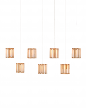 Currey 9000-1063 - Daze 7-Light Linear Multi-Drop Pendant