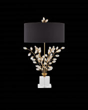 Currey 6983 - Forget-Me-Not Gold Table Lamp